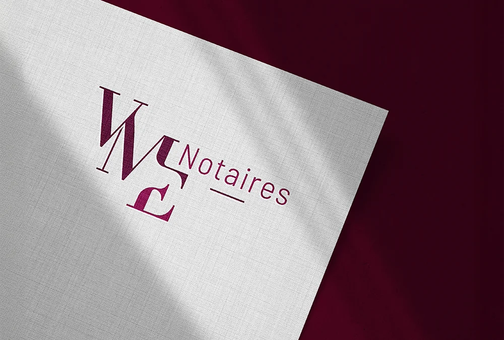 Création logo et identité visuelle Notaires