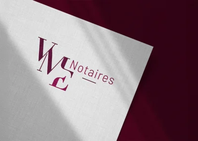 Création logo et identité visuelle Notaires