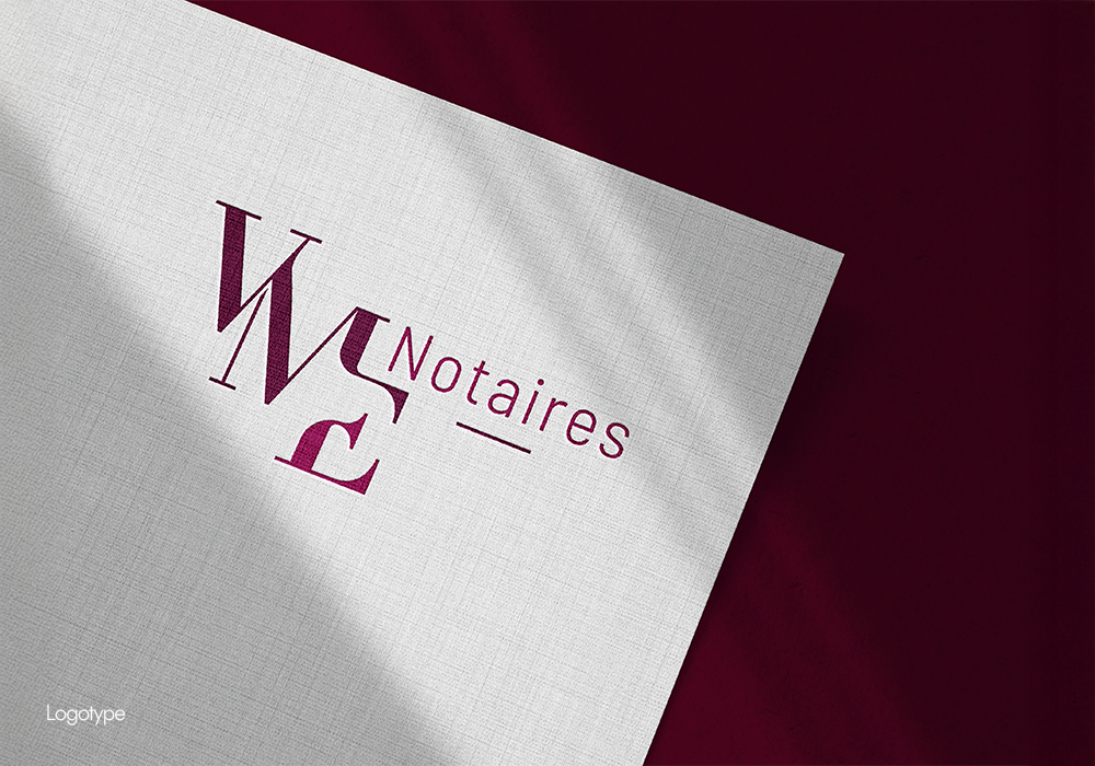 Création logo et identité visuelle Notaires